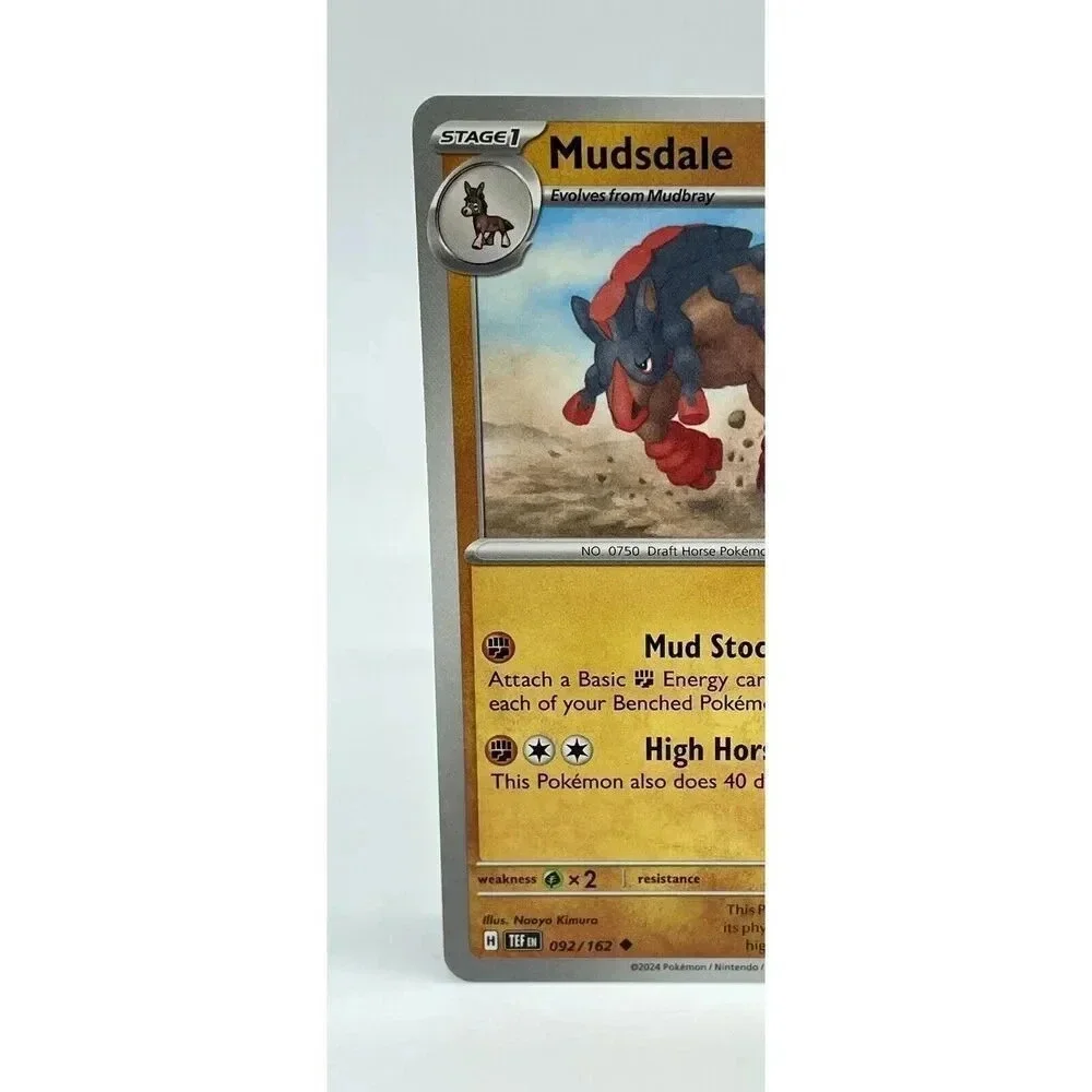 Mudsdale 092/162 Temporal Forces Non‎ Holo Pokemon TCG Mint Unplayed